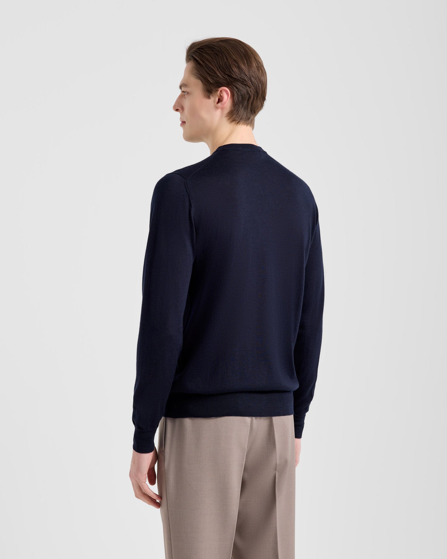 Silk touch crew neck sweater |145107|