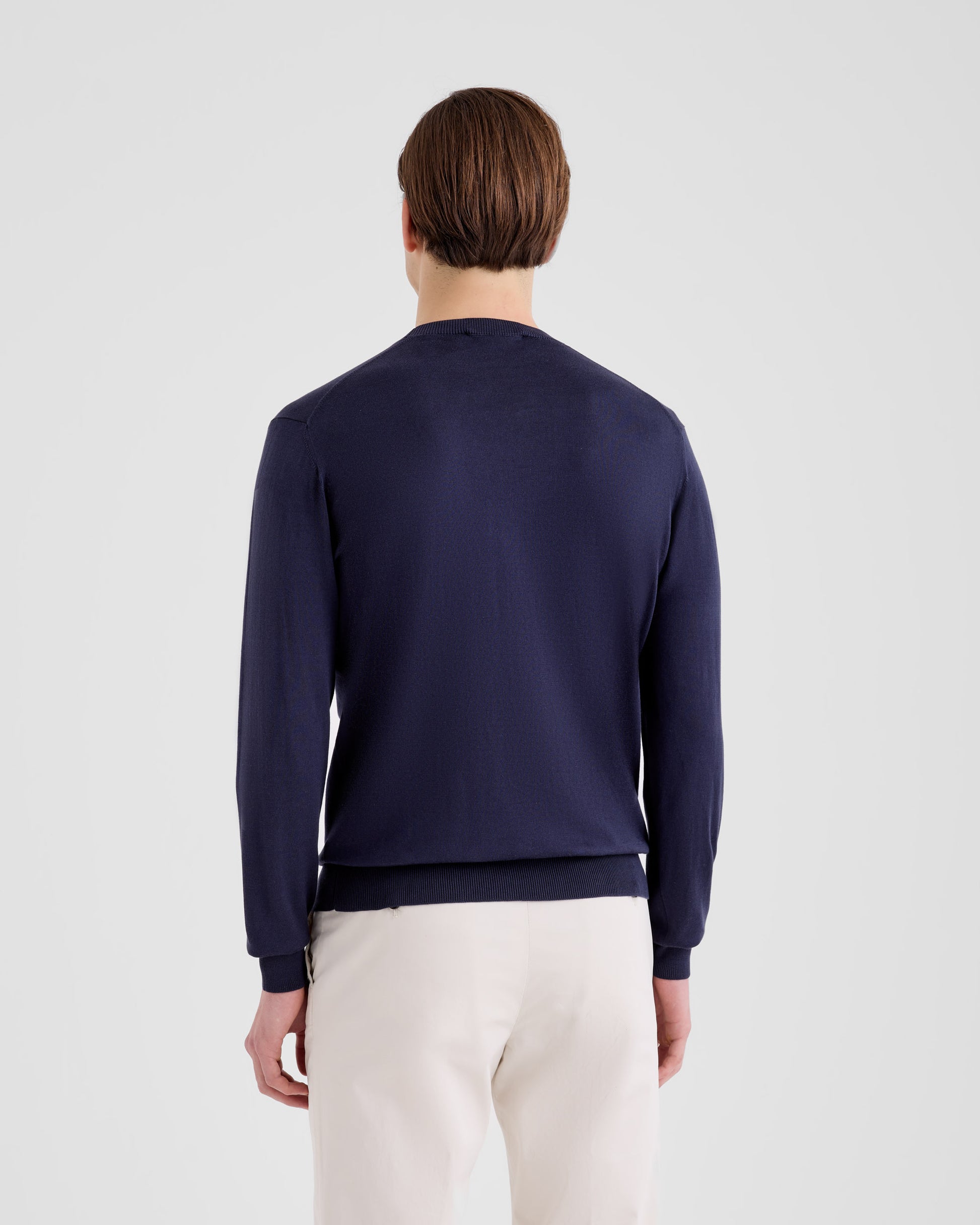 Girocollo Navy | Filippo De Laurentiis