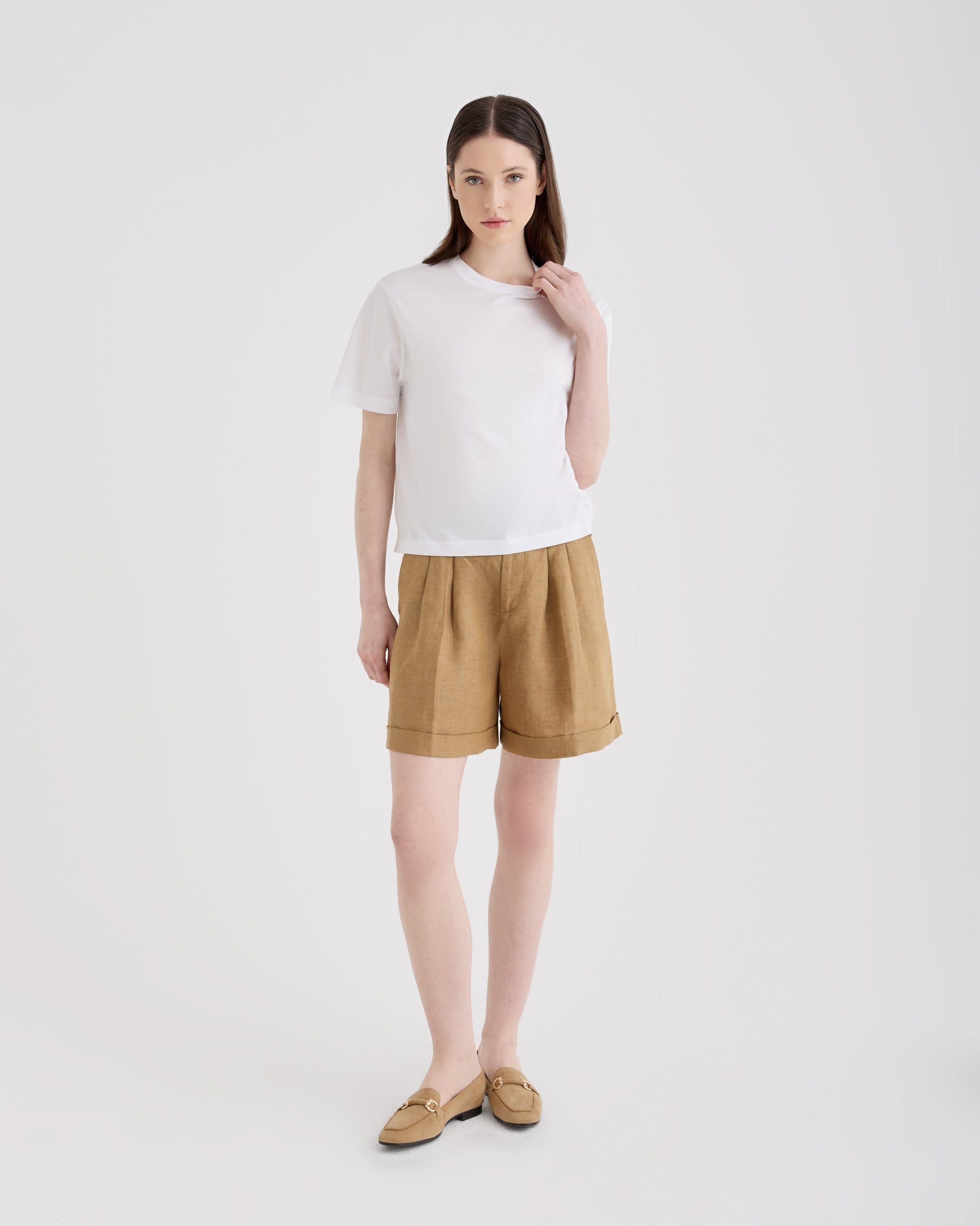 Bermuda pant LIGHT BEIGE | Filippo De Laurentiis