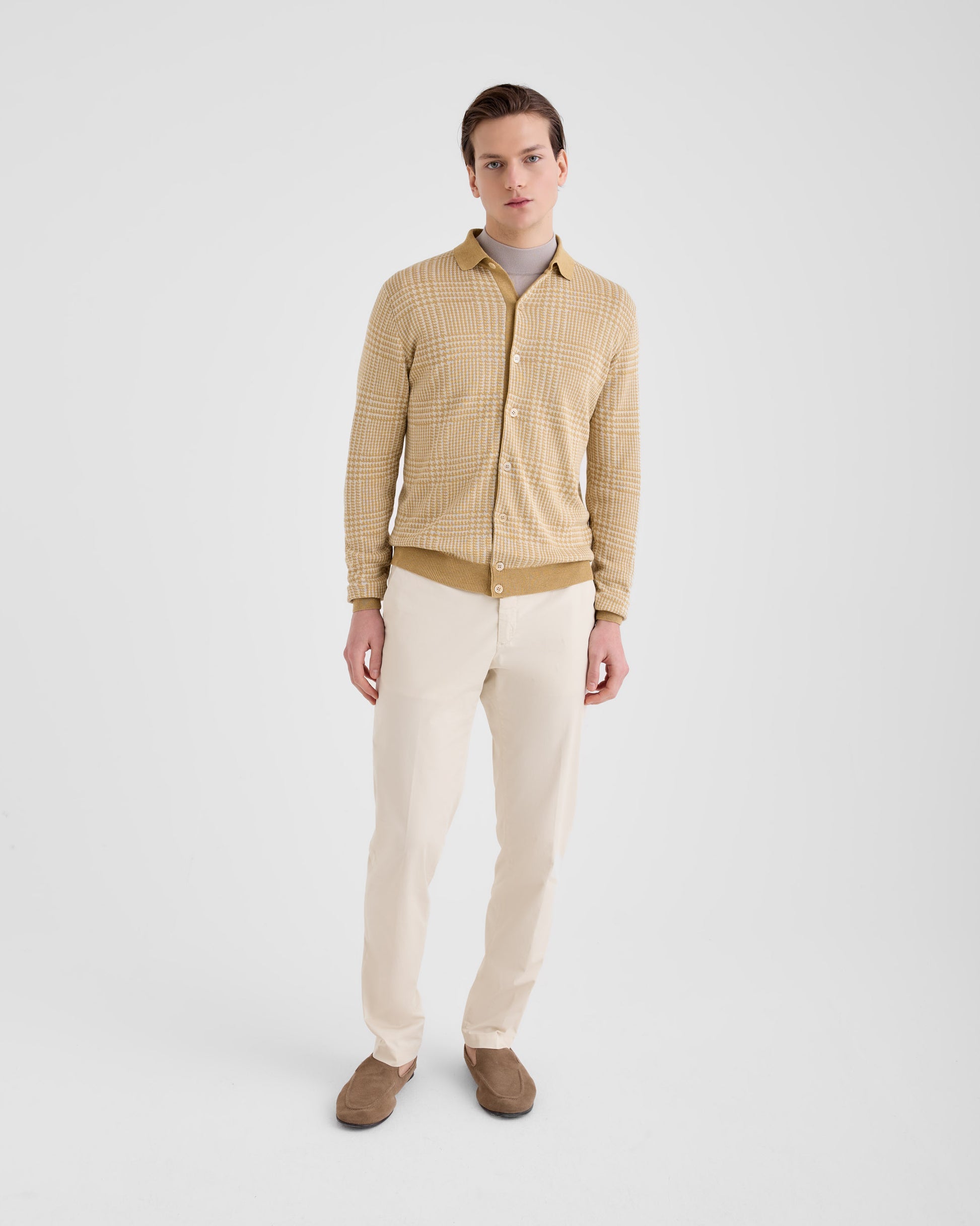 Pantalone chino Latte | Filippo De Laurentiis