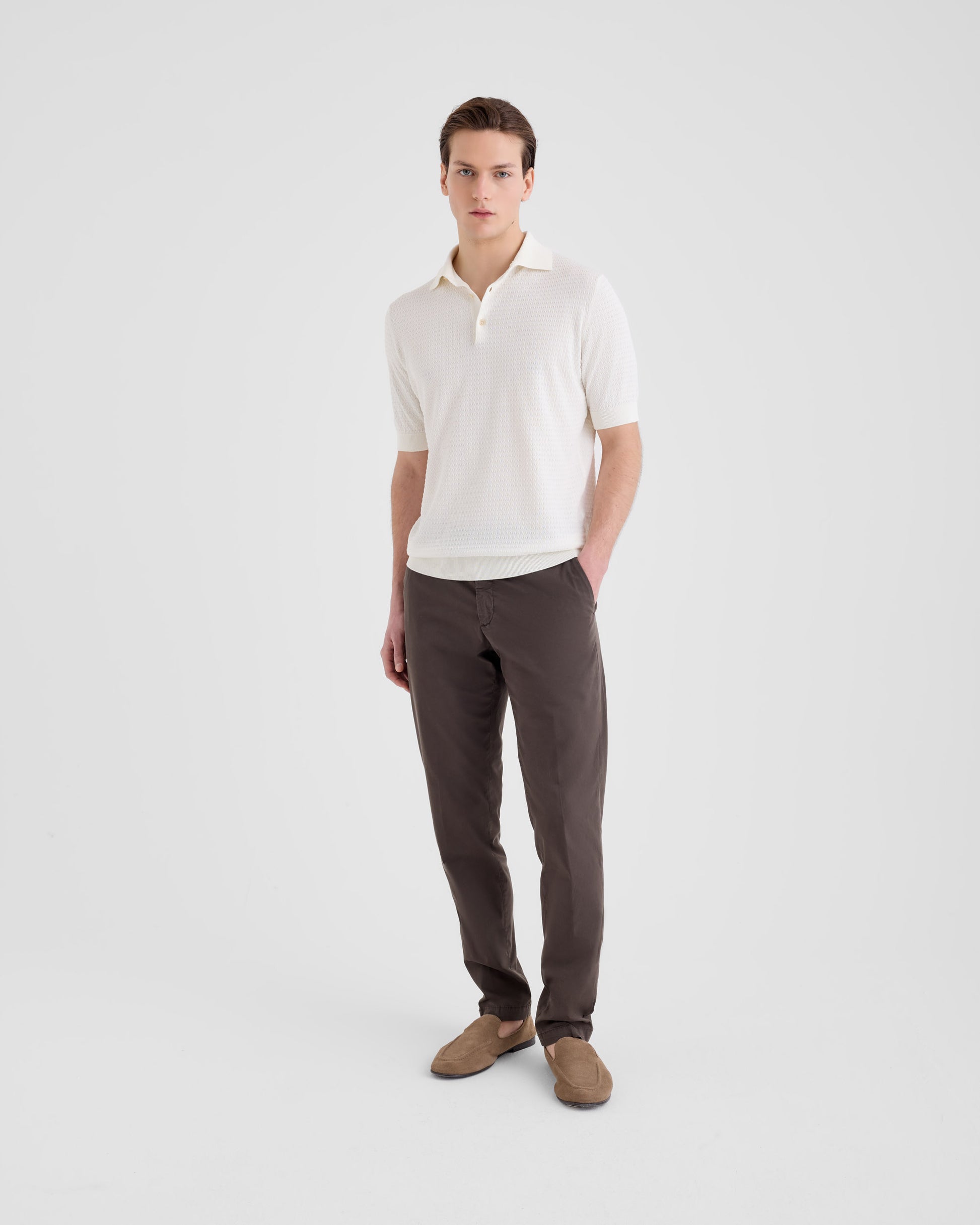 Pantalone chino Testa di moro | Filippo De Laurentiis