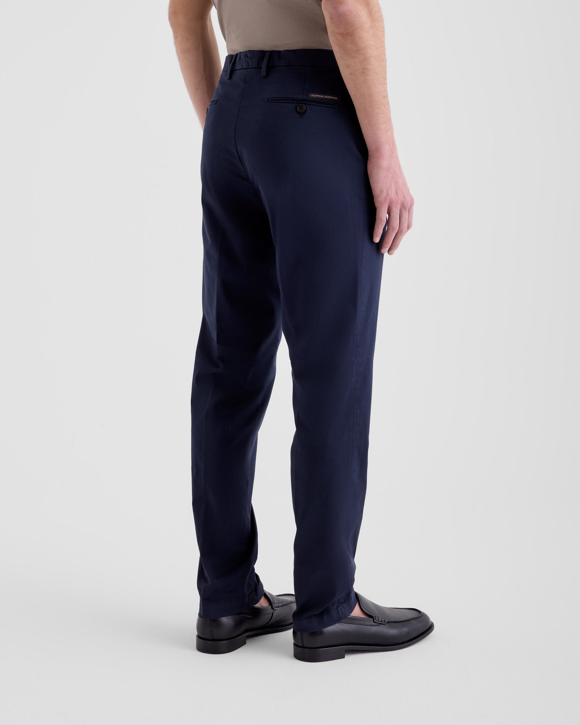 Pantalone chino Blu navy | Filippo De Laurentiis