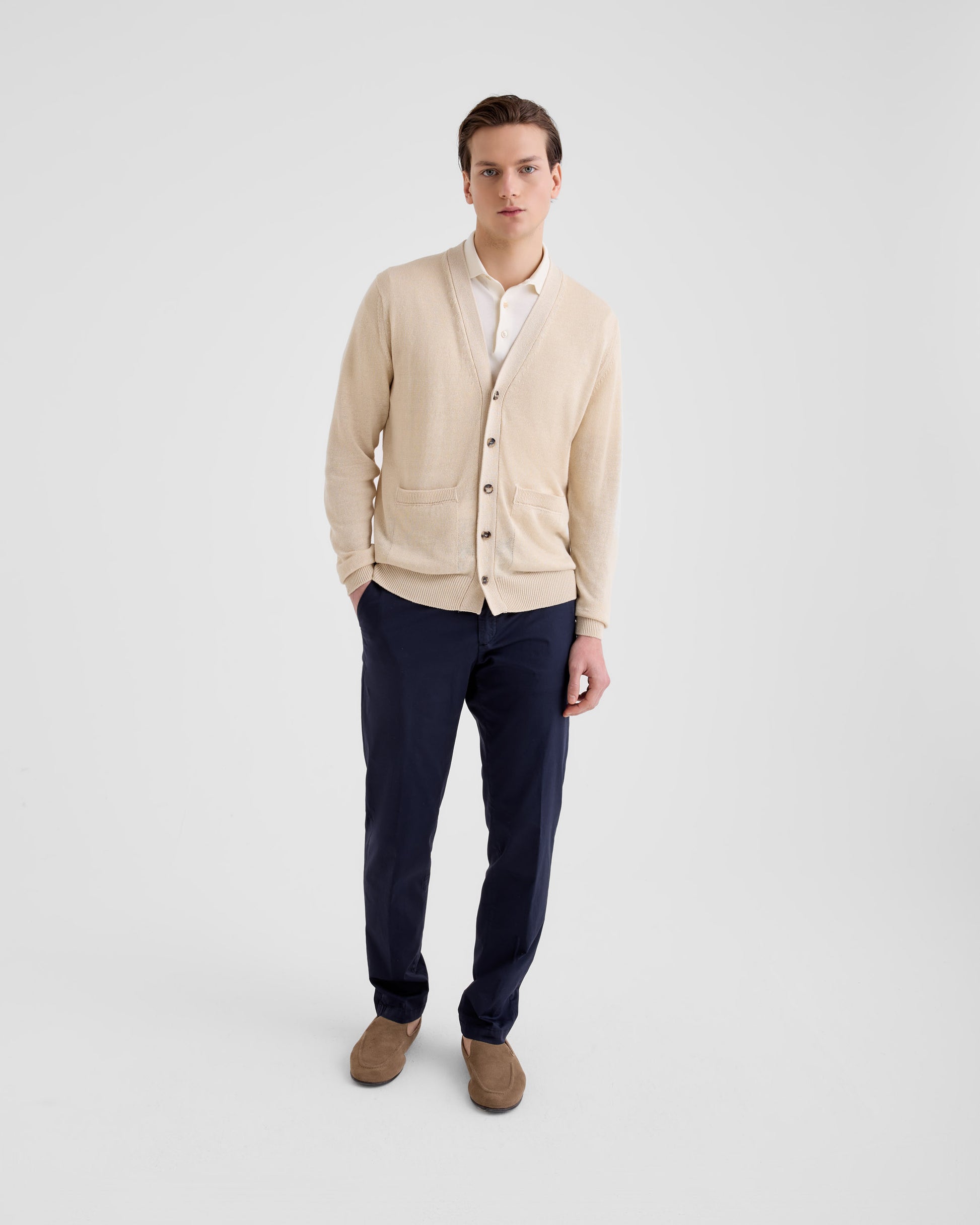 Pantalone chino Blu navy | Filippo De Laurentiis