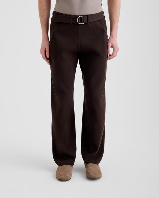 Wide-leg pants BROWN | Filippo De Laurentiis