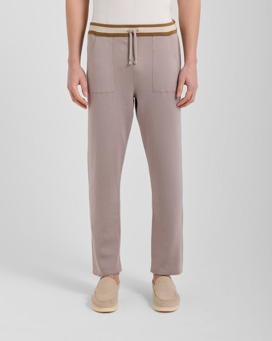 Pantalone dritto Greige - cammello - beige | Filippo De Laurentiis