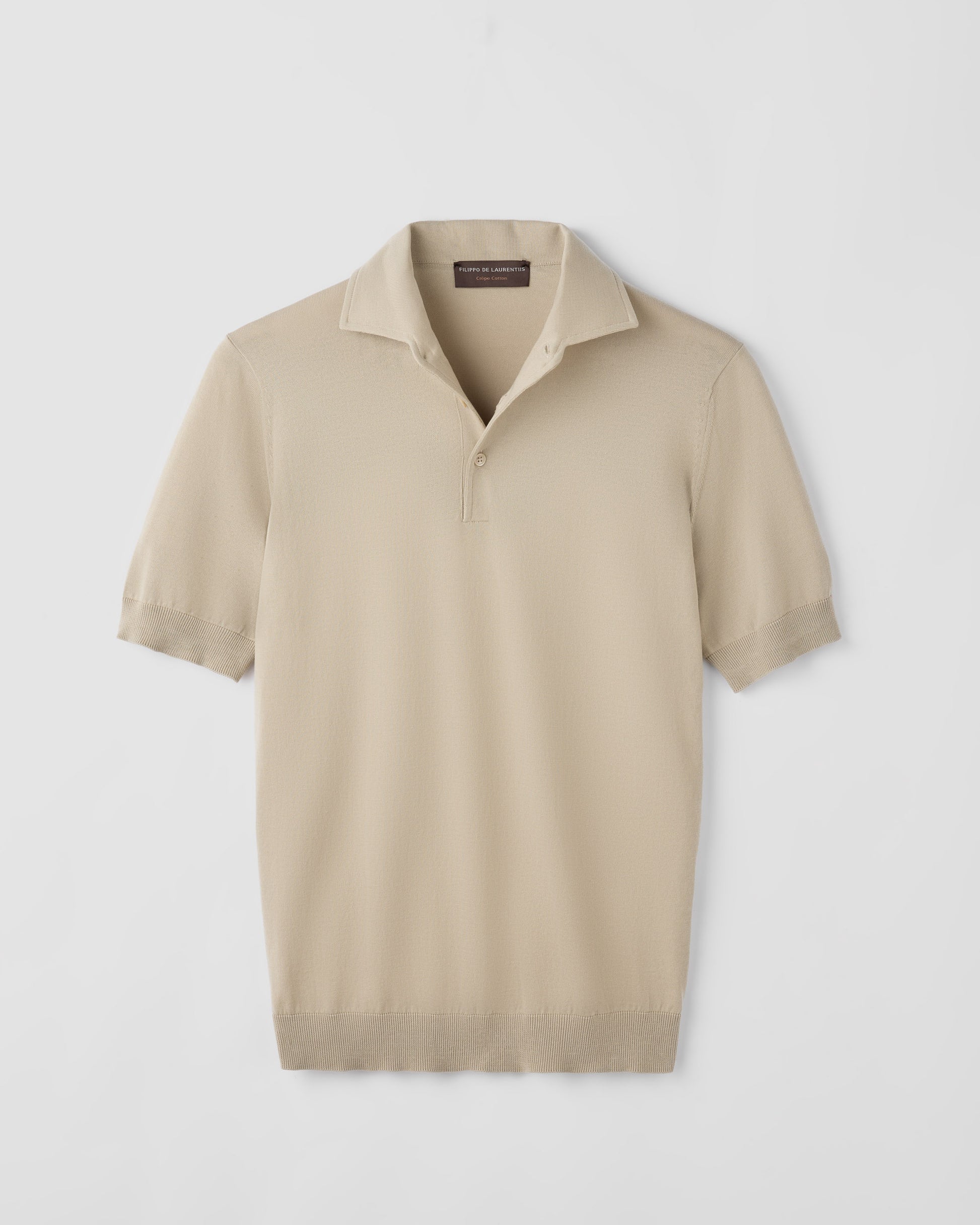 Maglia a polo Sabbia | Filippo De Laurentiis