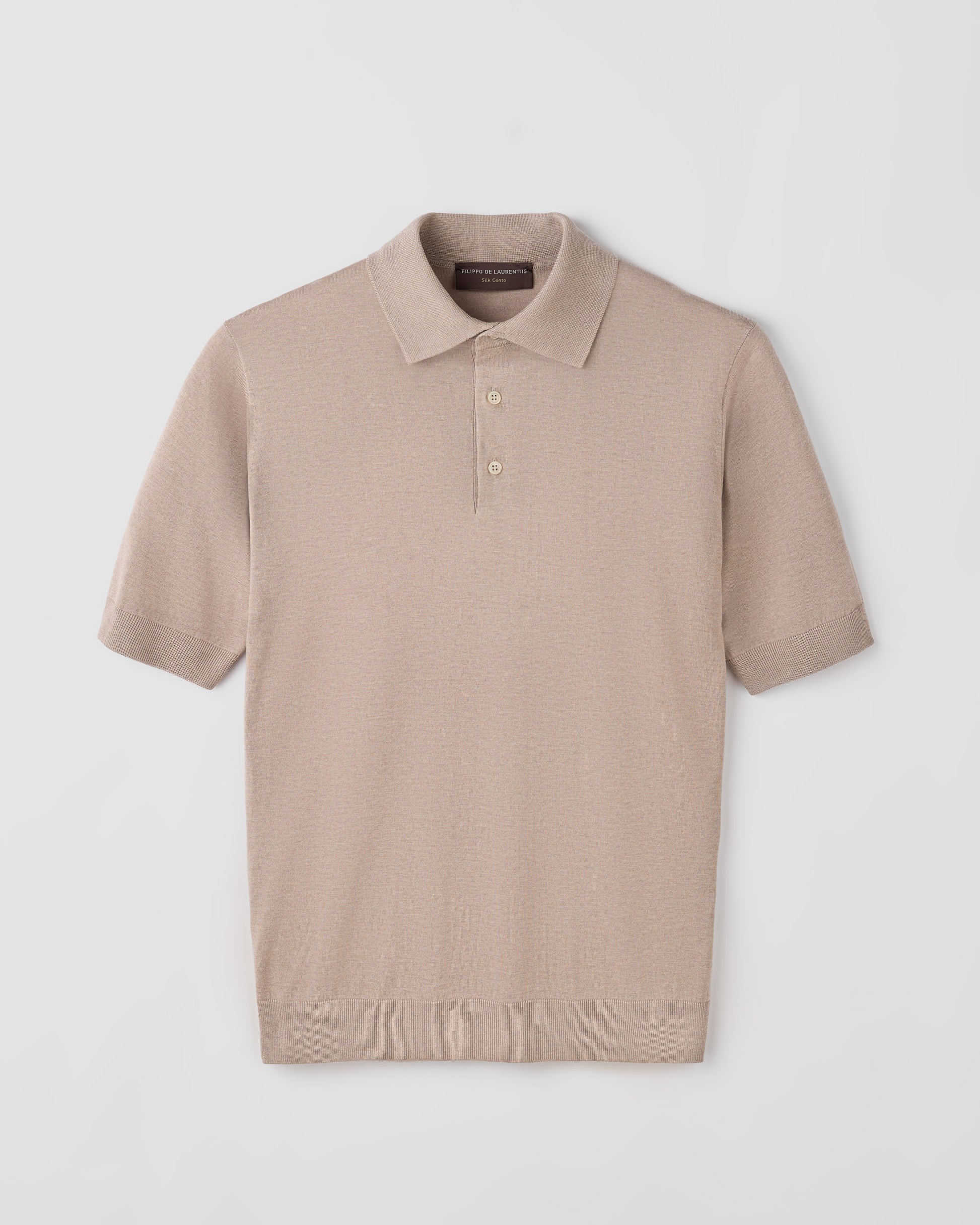 Maglia a polo Beige chiaro | Filippo De Laurentiis