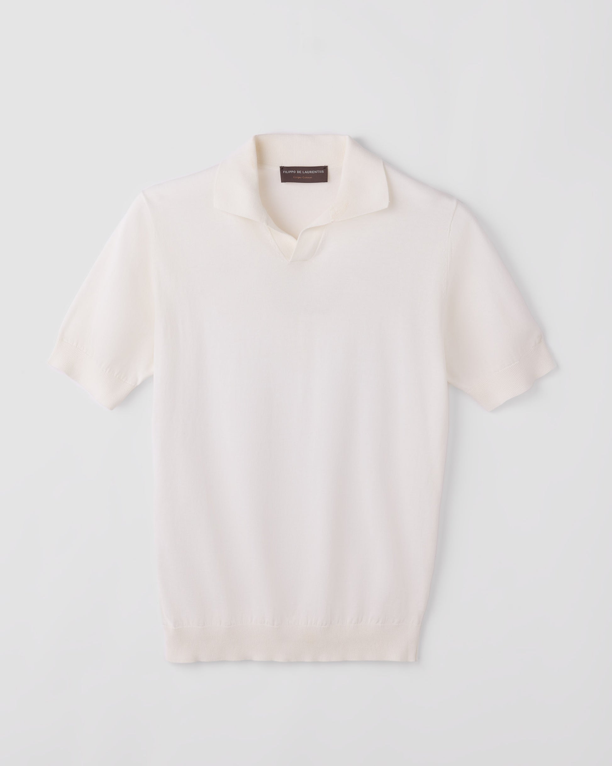 Polo skipper Latte | Filippo De Laurentiis