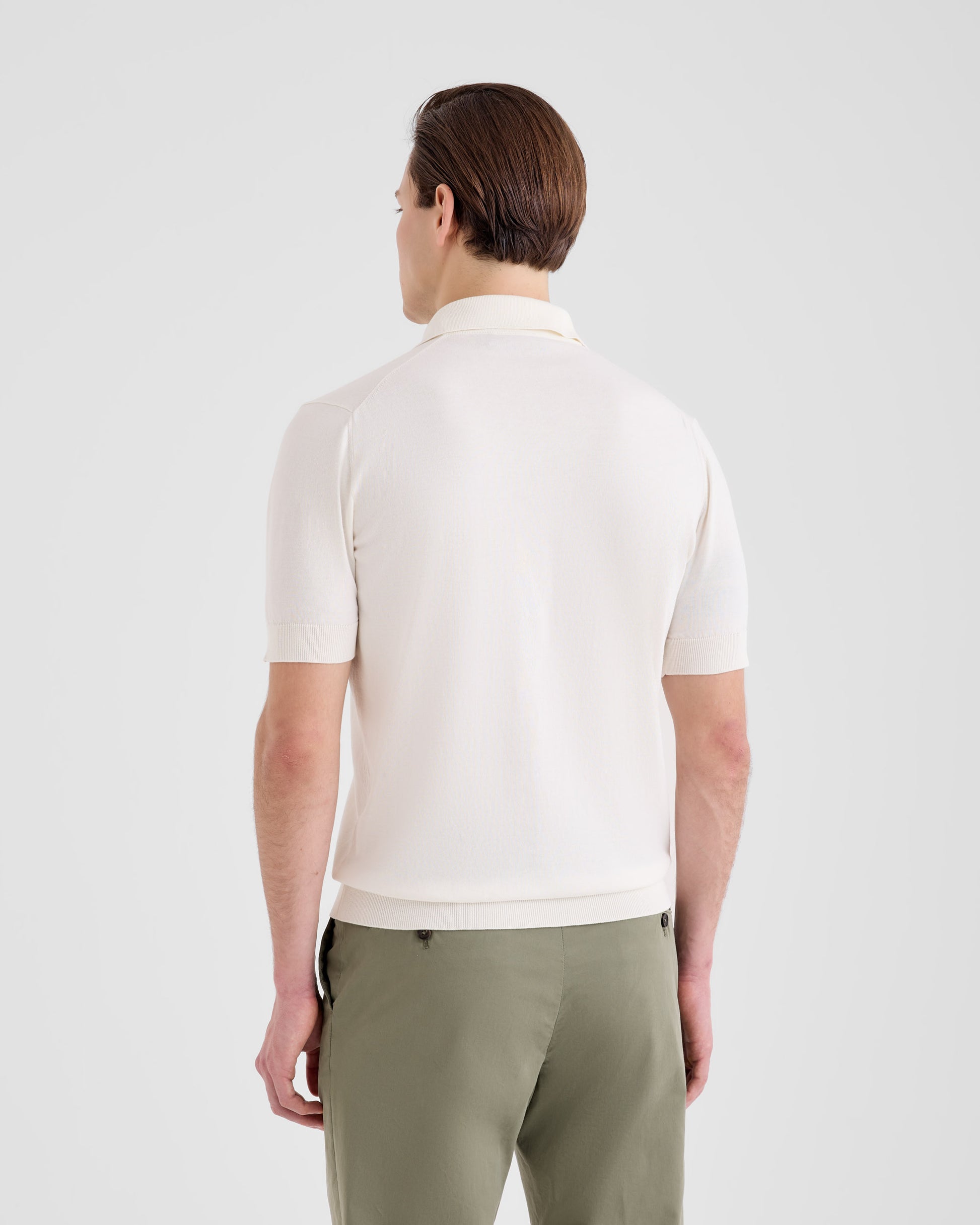 Polo skipper Latte | Filippo De Laurentiis