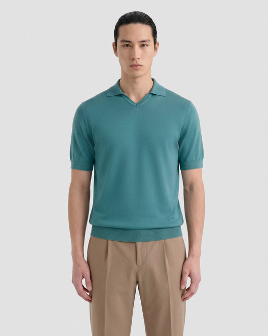 Polo skipper turchese | Filippo De Laurentiis