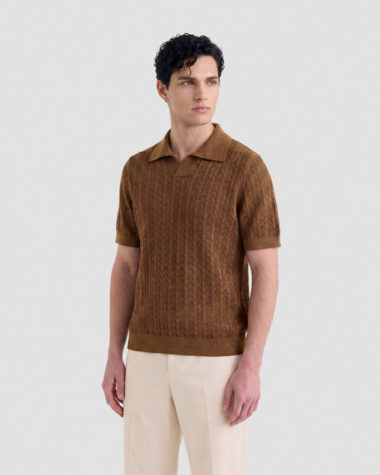 Polo skipper crochet Coloniale | Filippo De Laurentiis