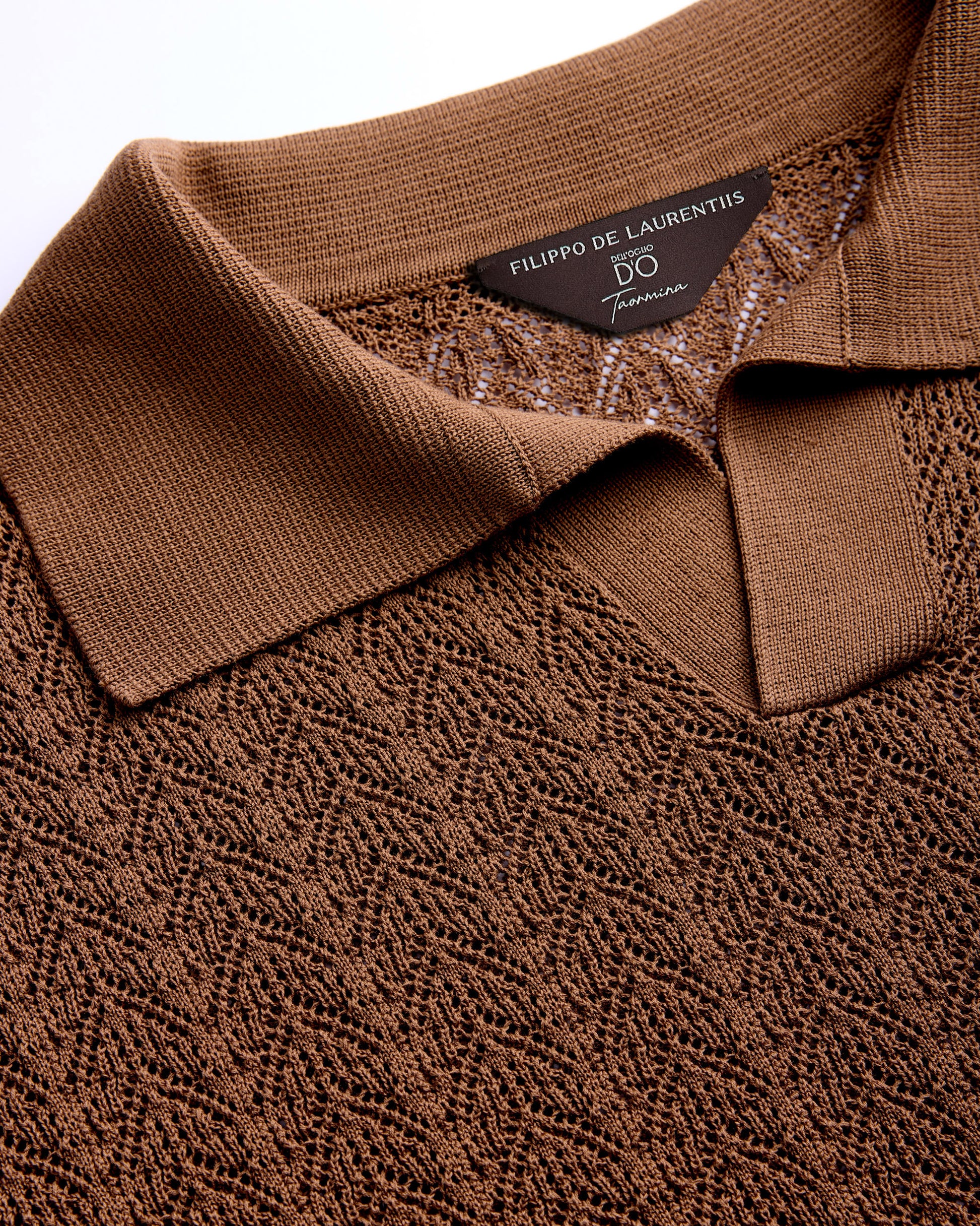 Polo skipper crochet Coloniale | Filippo De Laurentiis