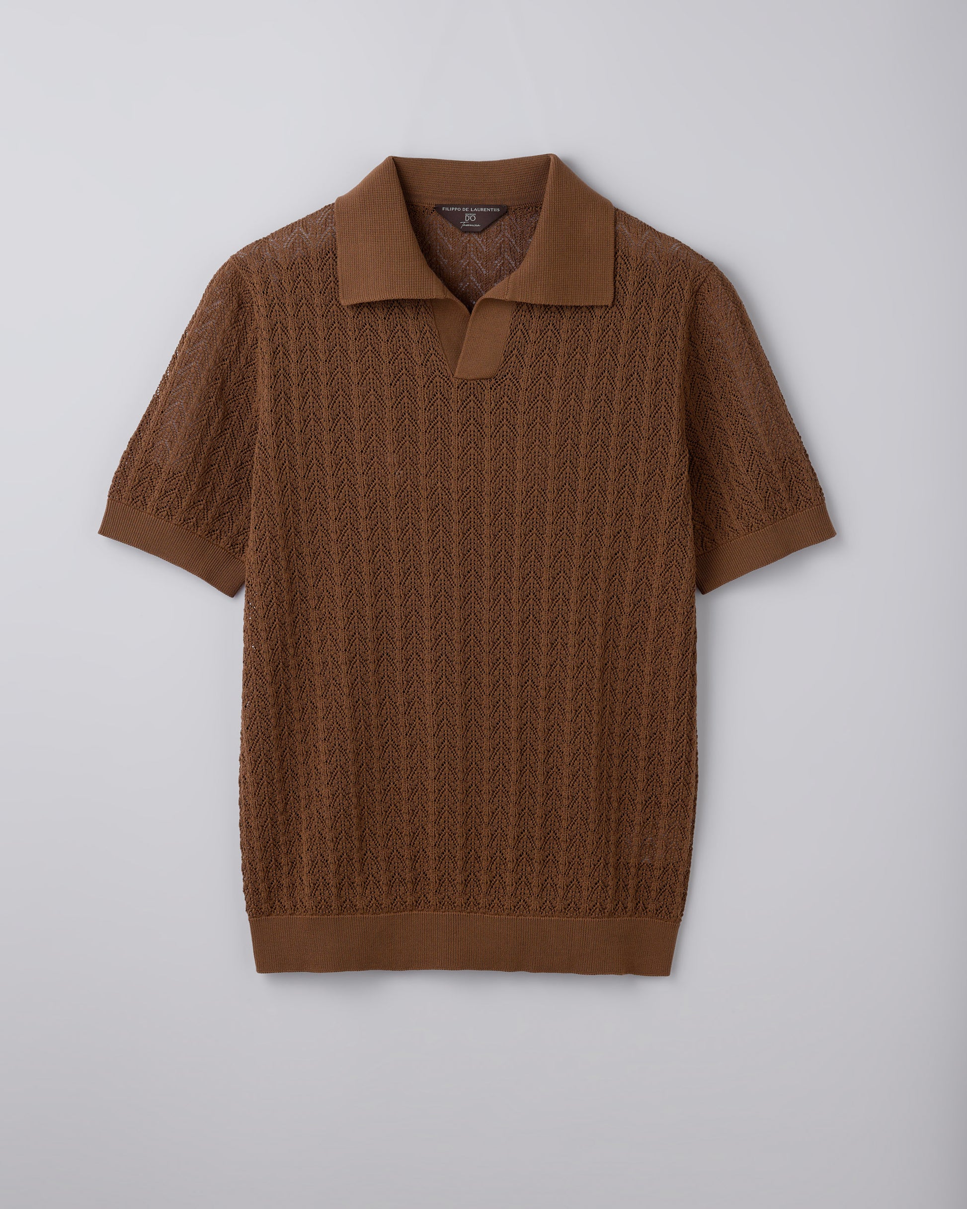 Polo skipper crochet Coloniale | Filippo De Laurentiis