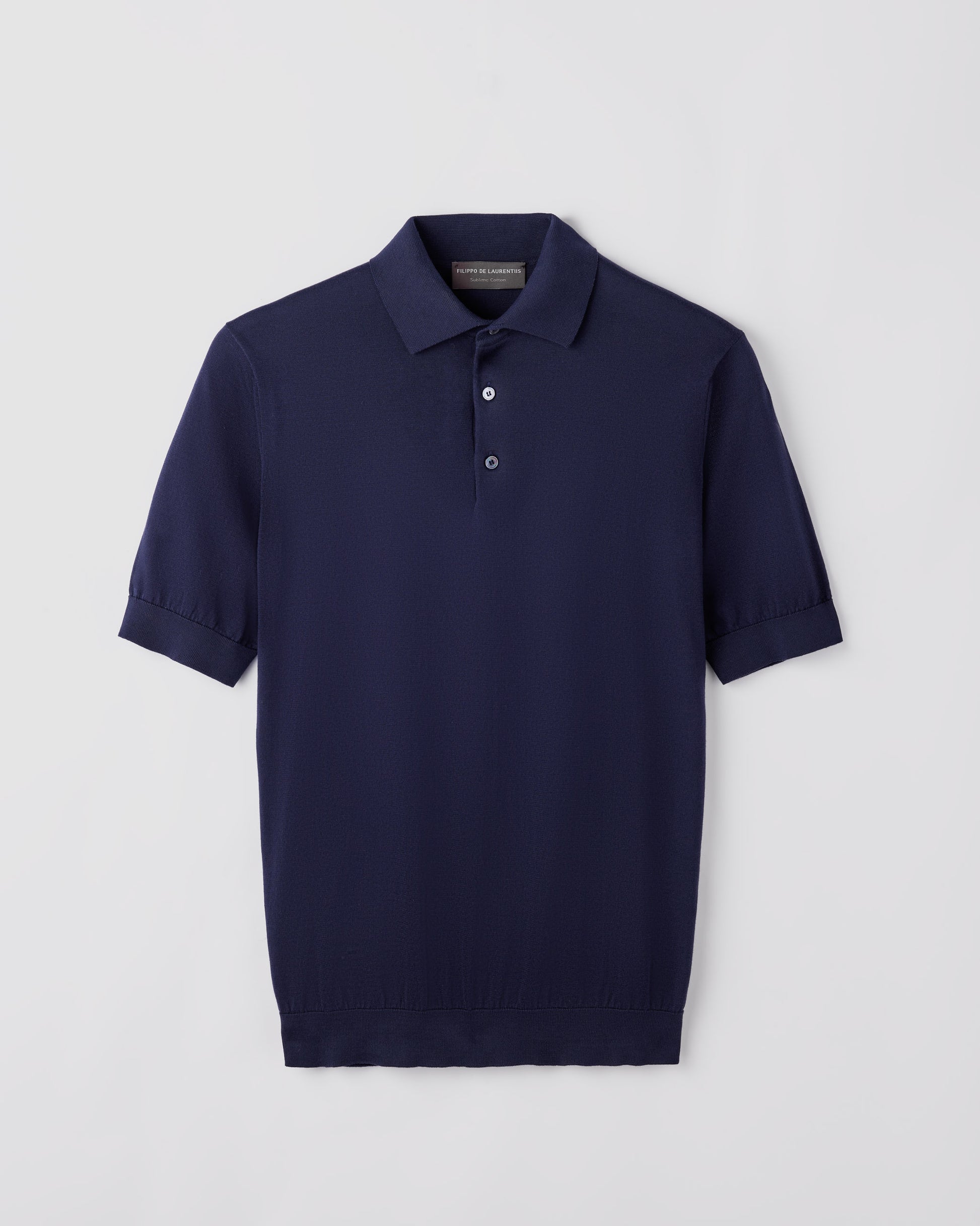 Maglia a polo Navy | Filippo De Laurentiis