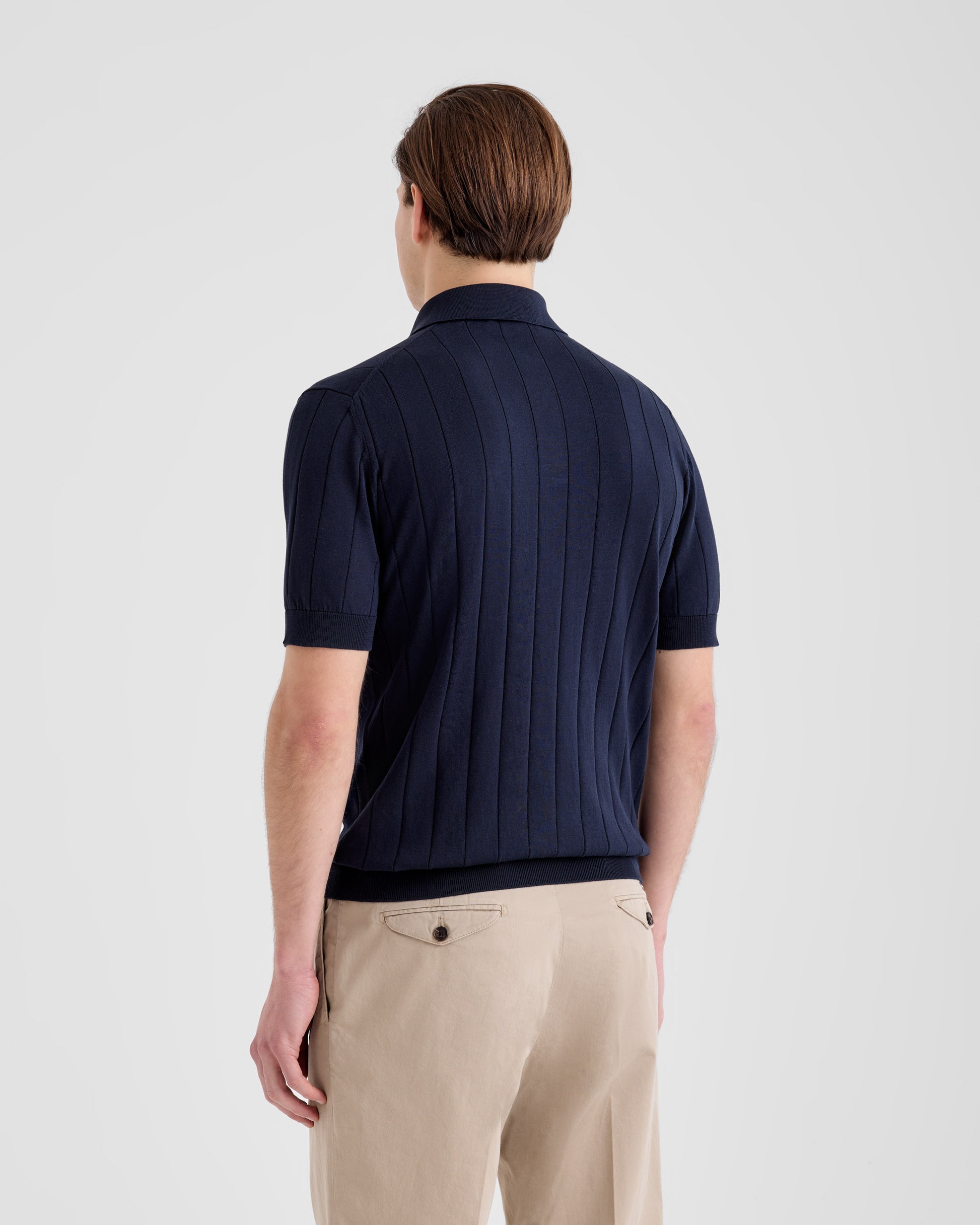 Maglia a polo Navy | Filippo De Laurentiis