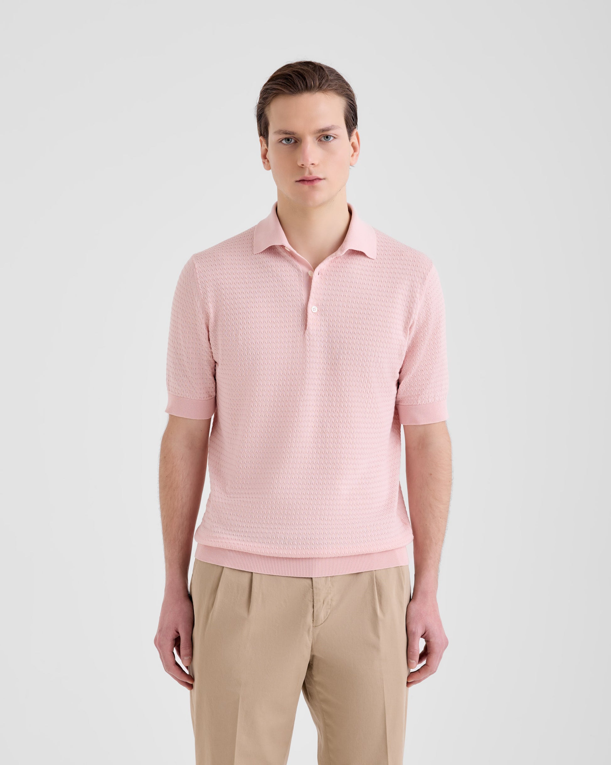 Maglia a polo Rosa baby | Filippo De Laurentiis