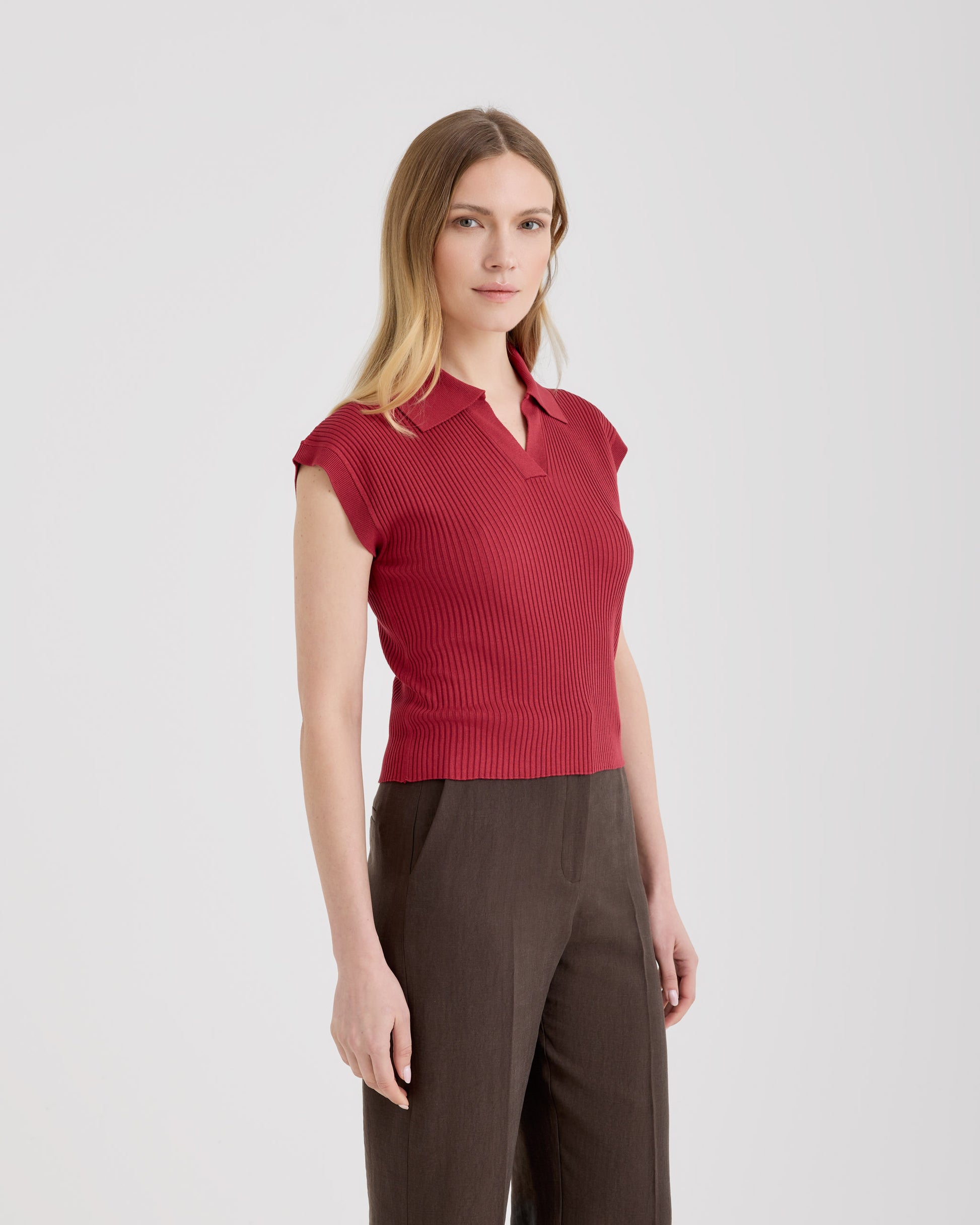 Maglia a polo Rubino | Filippo De Laurentiis