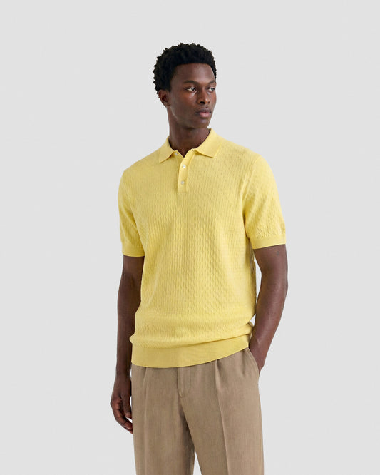 Polo manica corta Giallo | Filippo De Laurentiis
