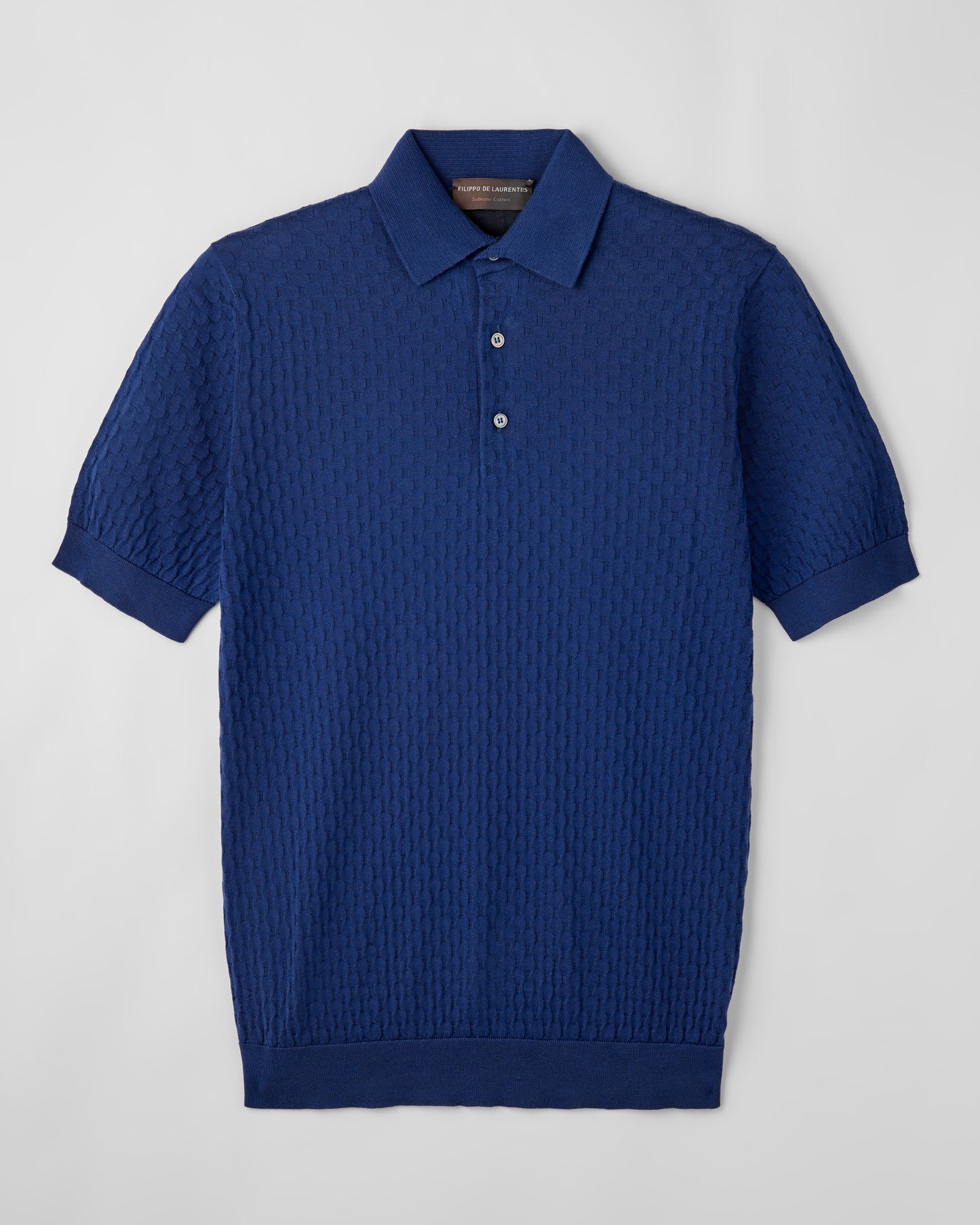 Short sleeve polo sweater |409338|