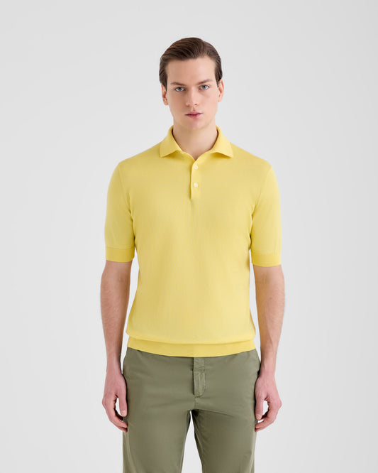 Maglia a polo Giallo | Filippo De Laurentiis