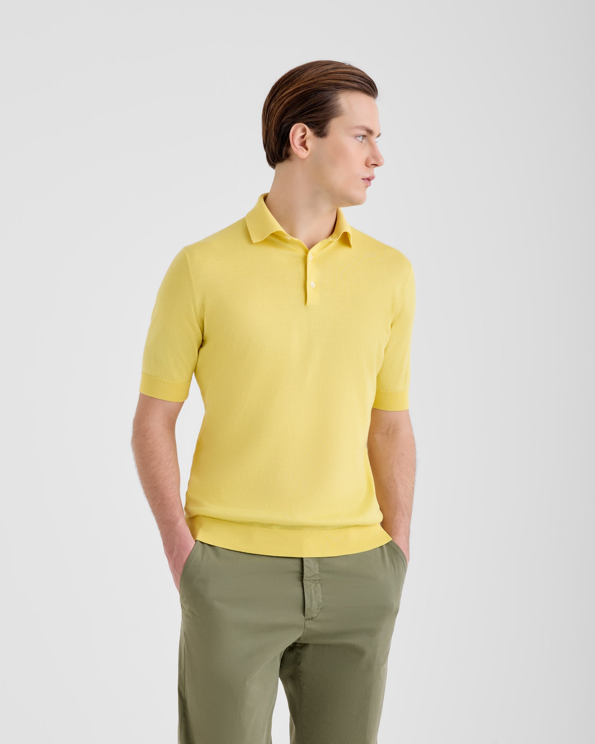 Maglia a polo Giallo | Filippo De Laurentiis