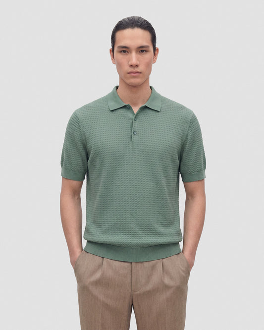 Maglia a polo Salvia | Filippo De Laurentiis