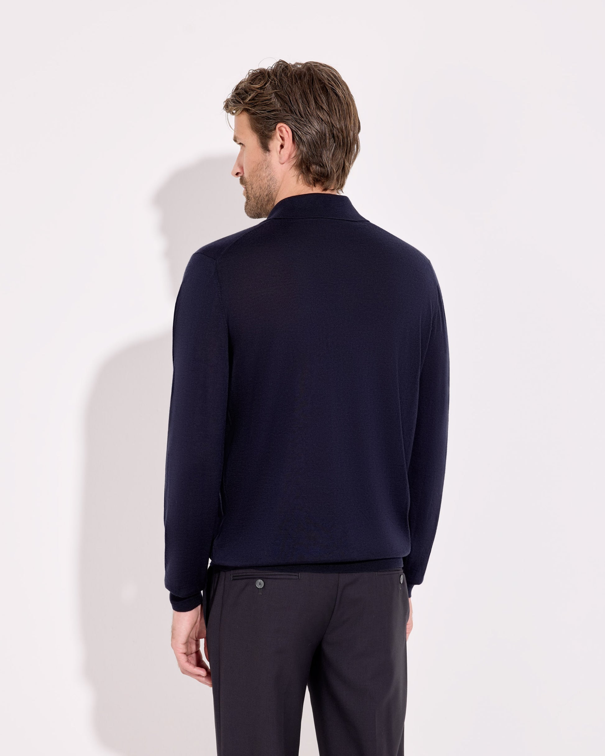 Maglia a polo Blu navy | Filippo De Laurentiis