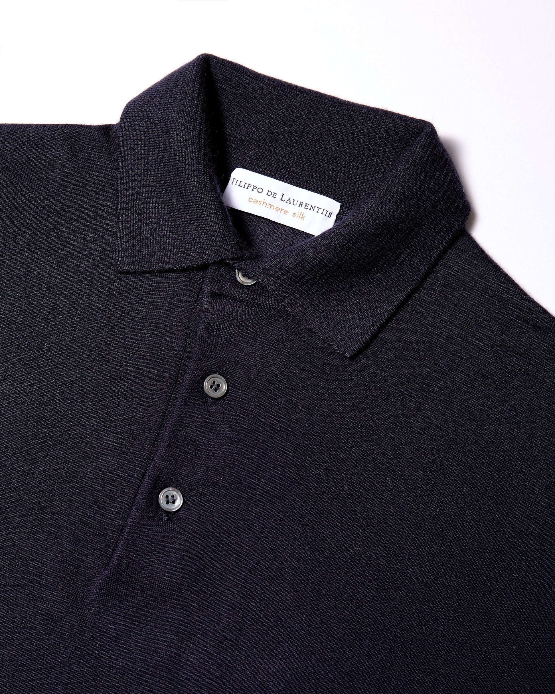 Maglia a polo Blu navy | Filippo De Laurentiis
