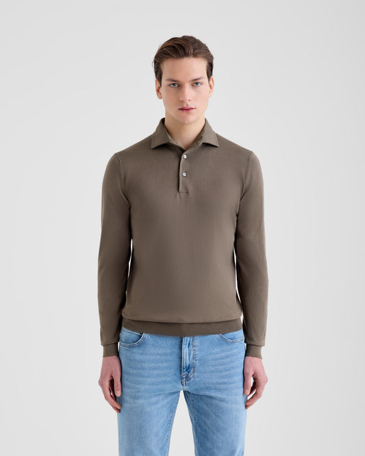 Maglia a polo Olio | Filippo De Laurentiis