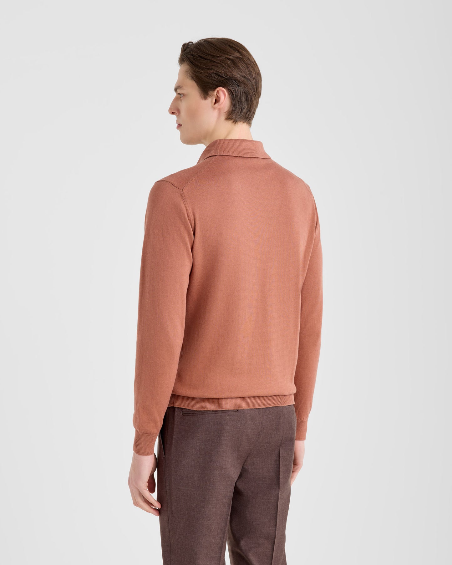 Long sleeve polo sweater |145121|