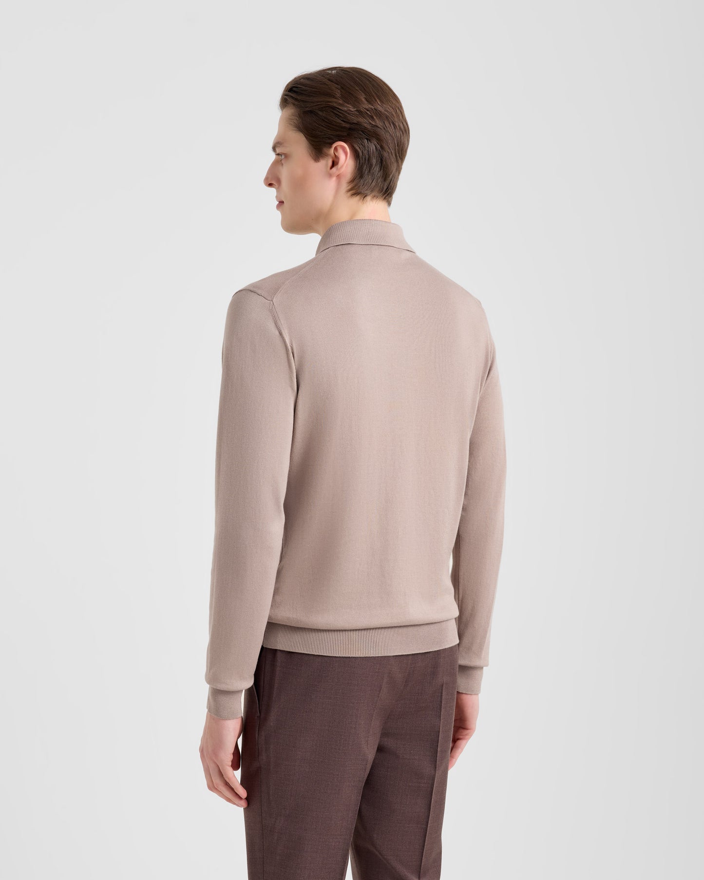 Long sleeve polo sweater |145122|