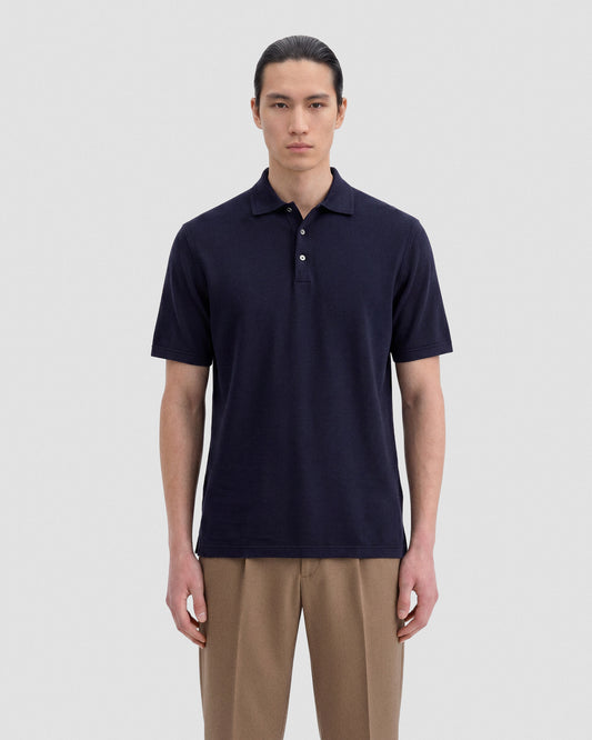 Polo manica corta Blu navy | Filippo De Laurentiis