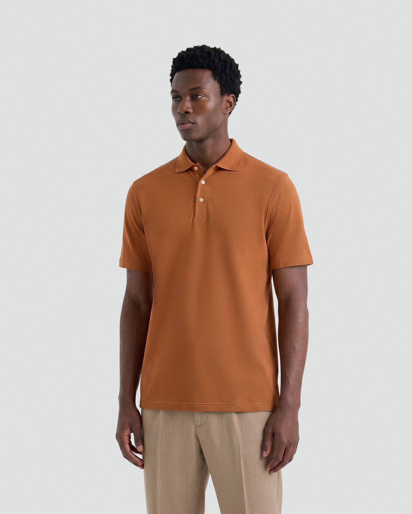Short sleeve polo sweater |409146|