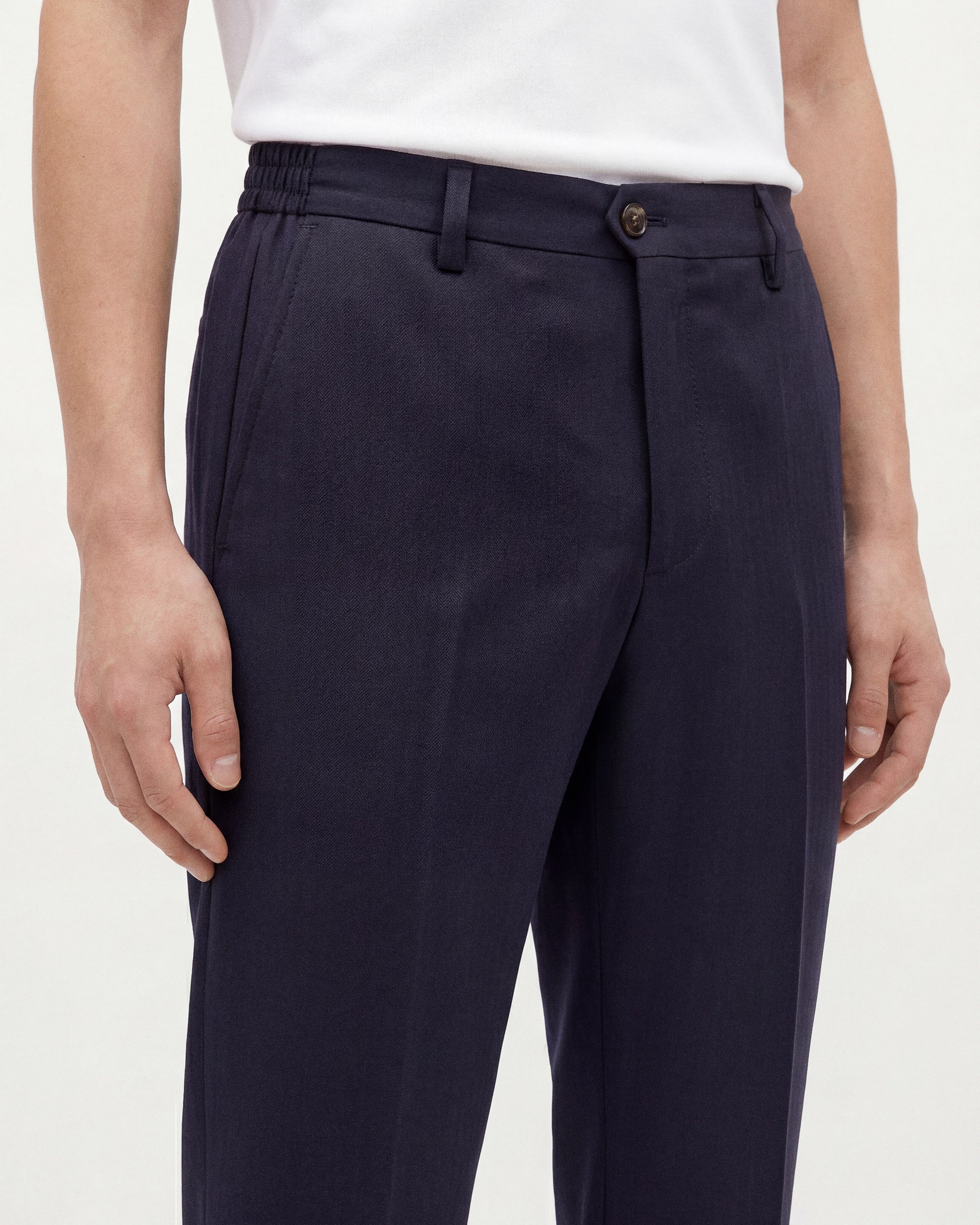 Pantalone classico Blu navy | Filippo De Laurentiis