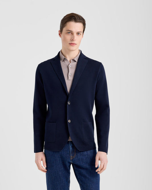 Giacca monopetto Navy | Filippo De Laurentiis