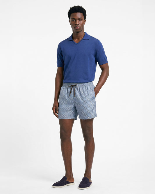 Costume da bagno Latte - indaco | Filippo De Laurentiis