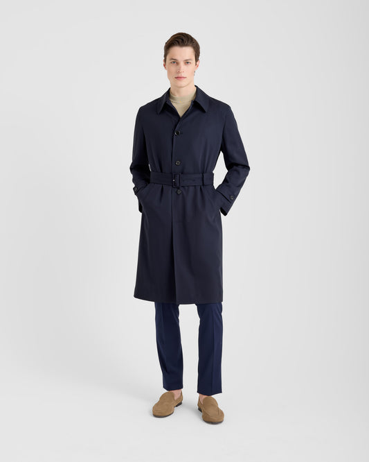 Trench Navy | Filippo De Laurentiis