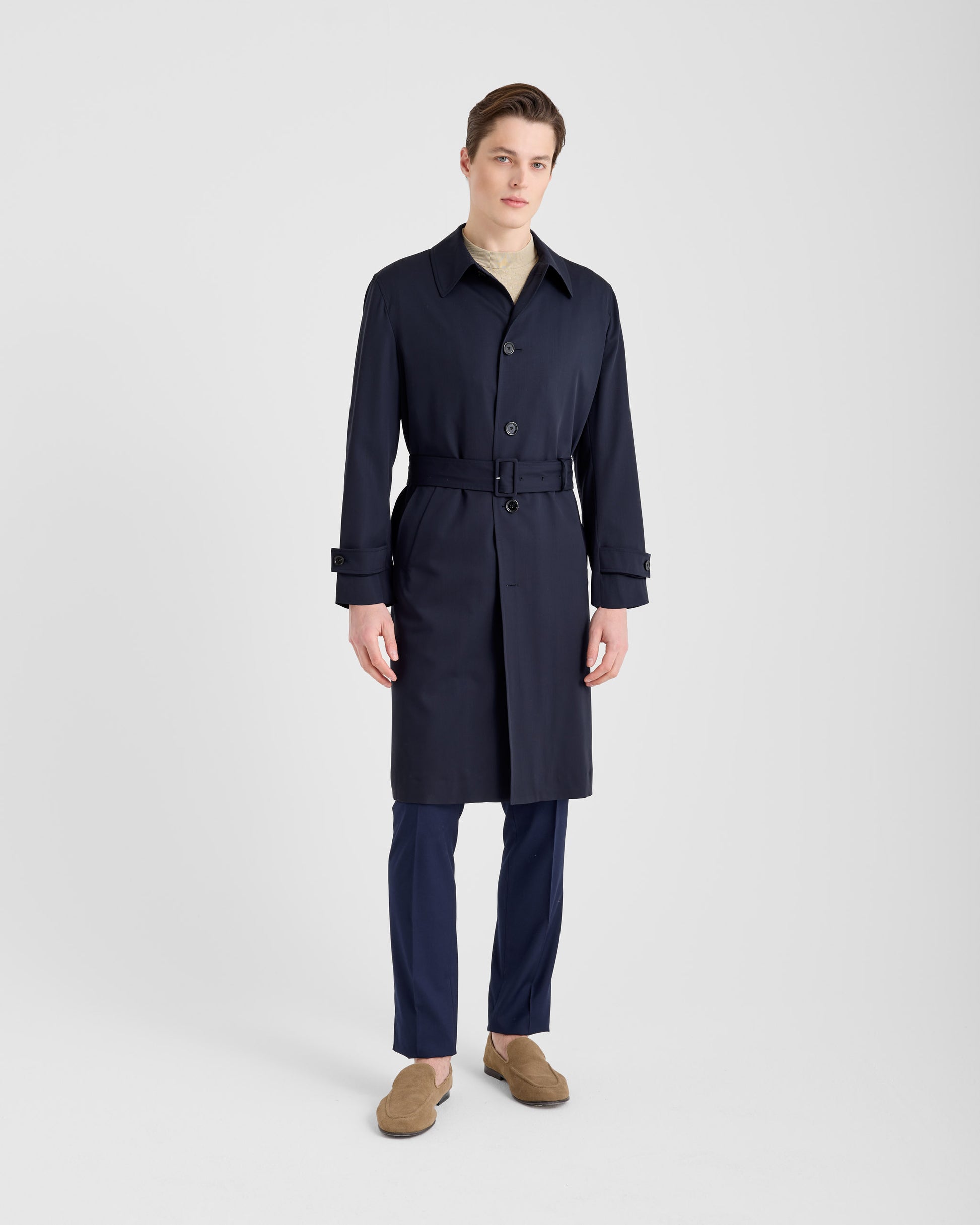 Trench Navy | Filippo De Laurentiis