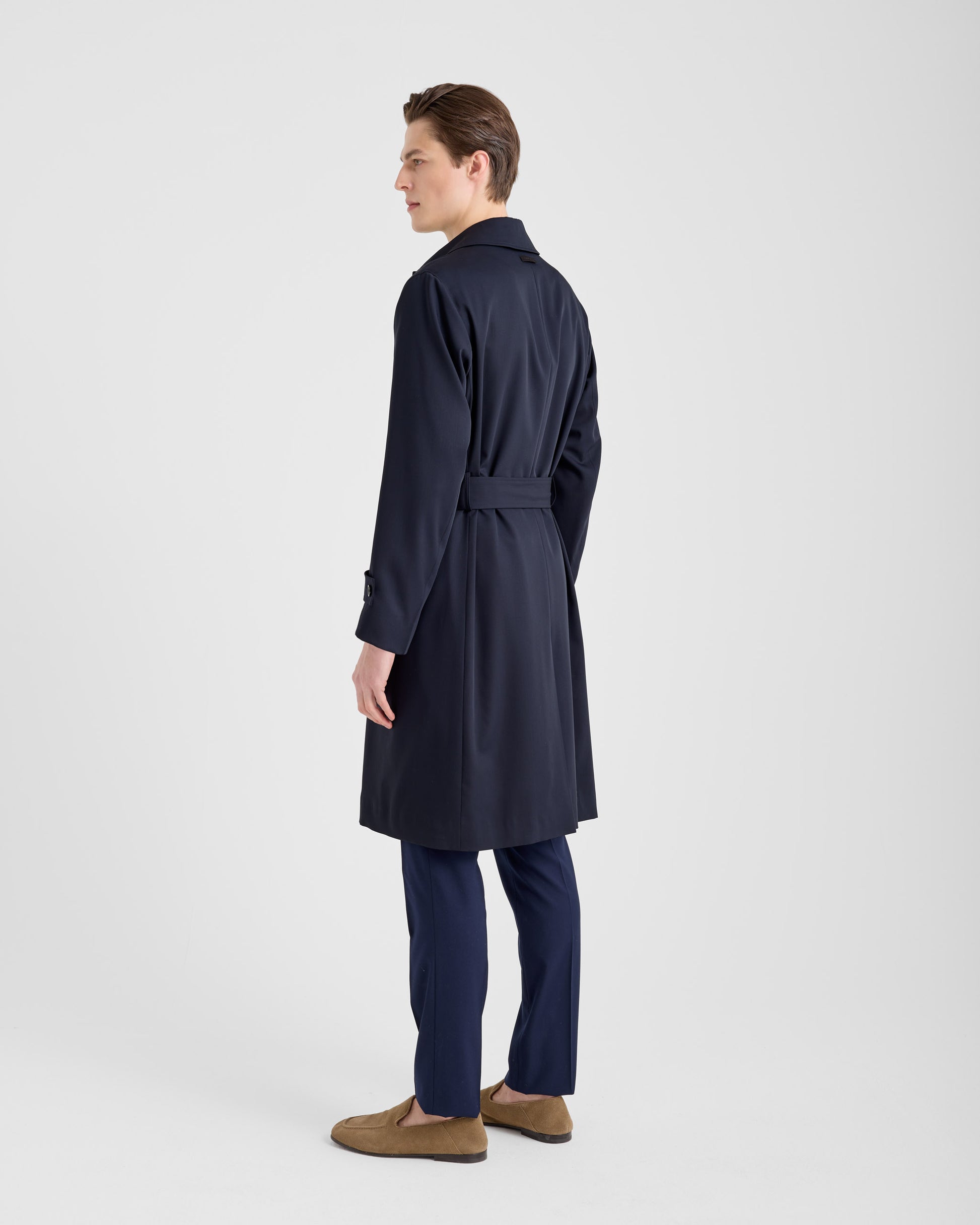 Trench Navy | Filippo De Laurentiis