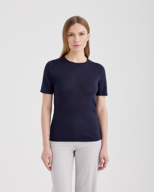 T-shirt Navy | Filippo De Laurentiis