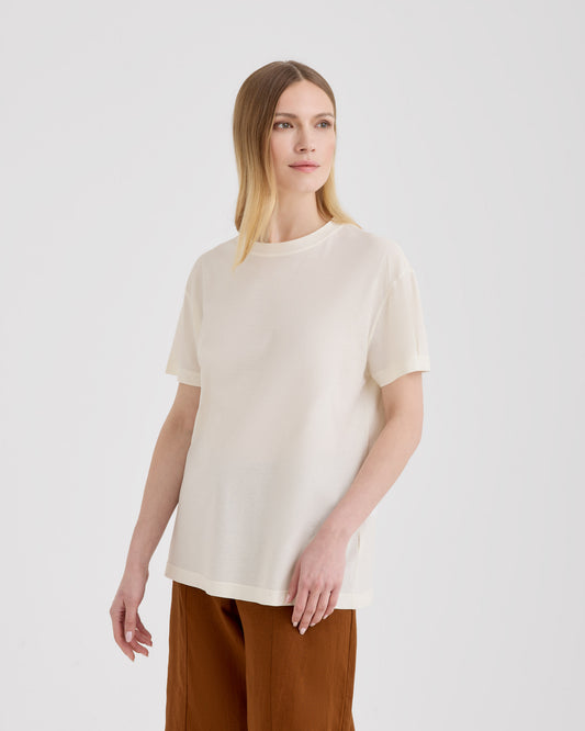 T-shirt over Avorio | Filippo De Laurentiis