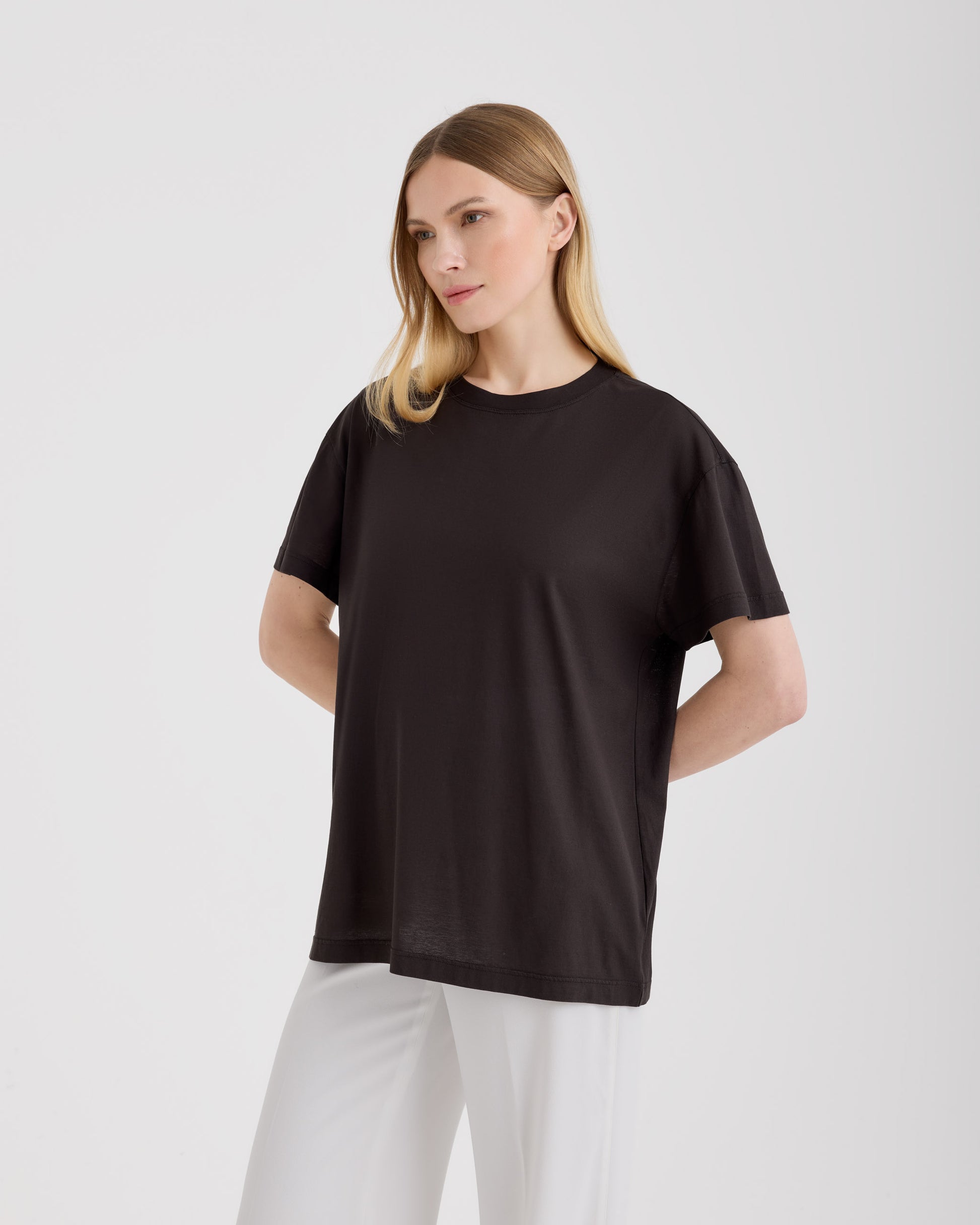 T-shirt over BROWN | Filippo De Laurentiis