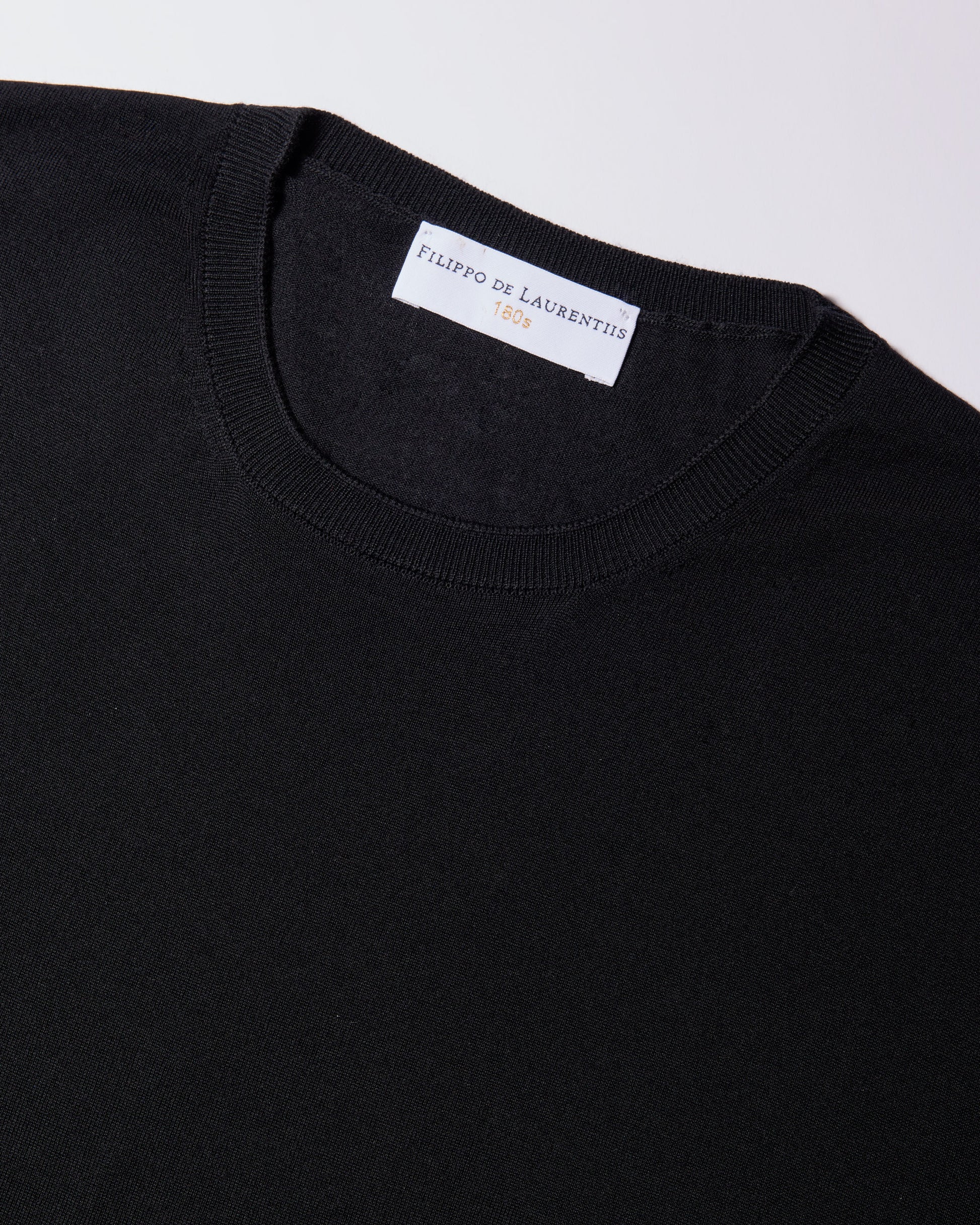 Girocollo Nero | Filippo De Laurentiis