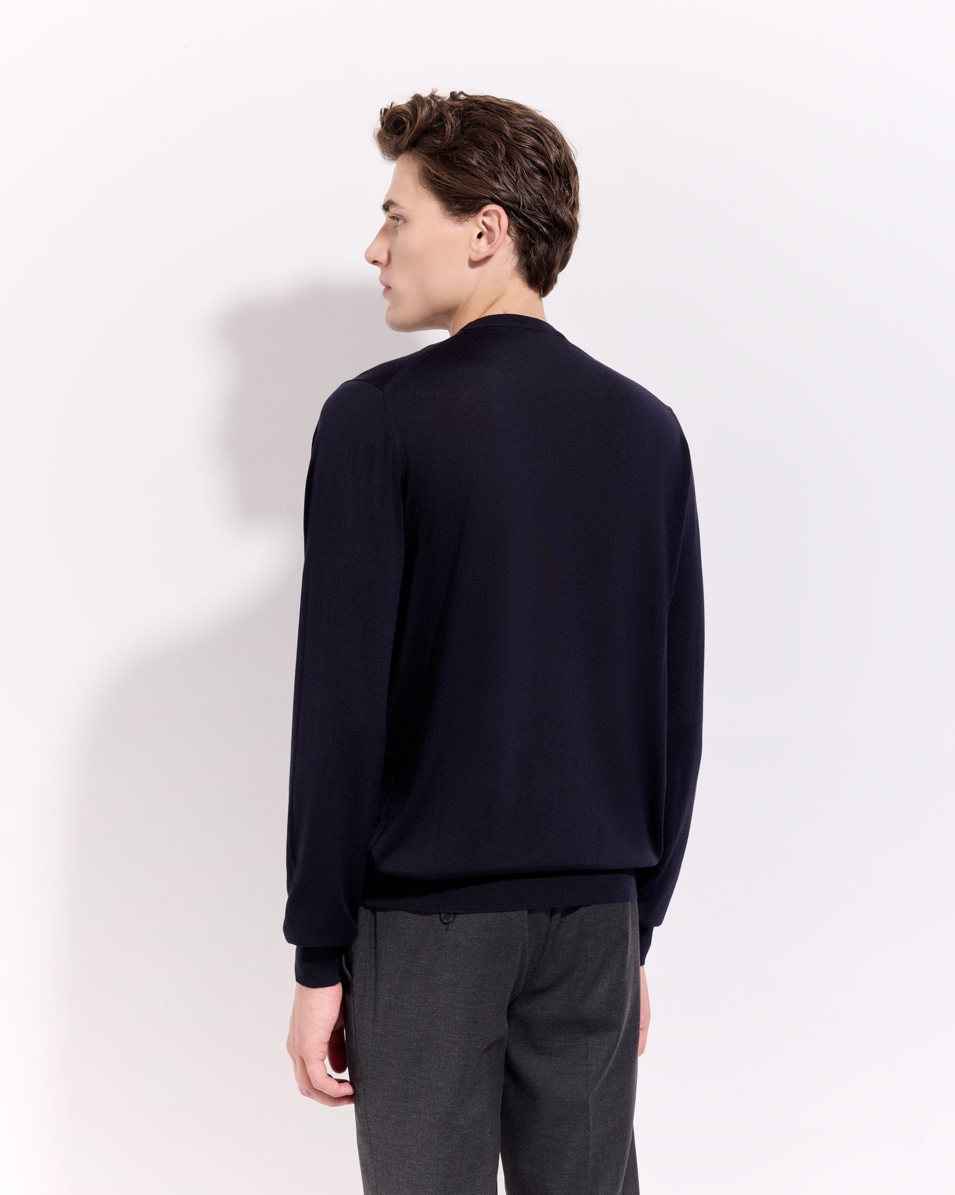Girocollo Blu navy | Filippo De Laurentiis