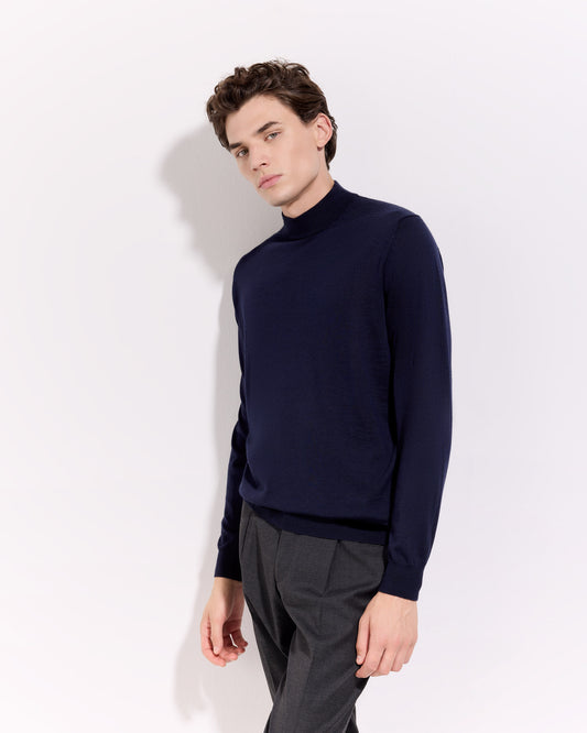 Lupetto Blu navy | Filippo De Laurentiis