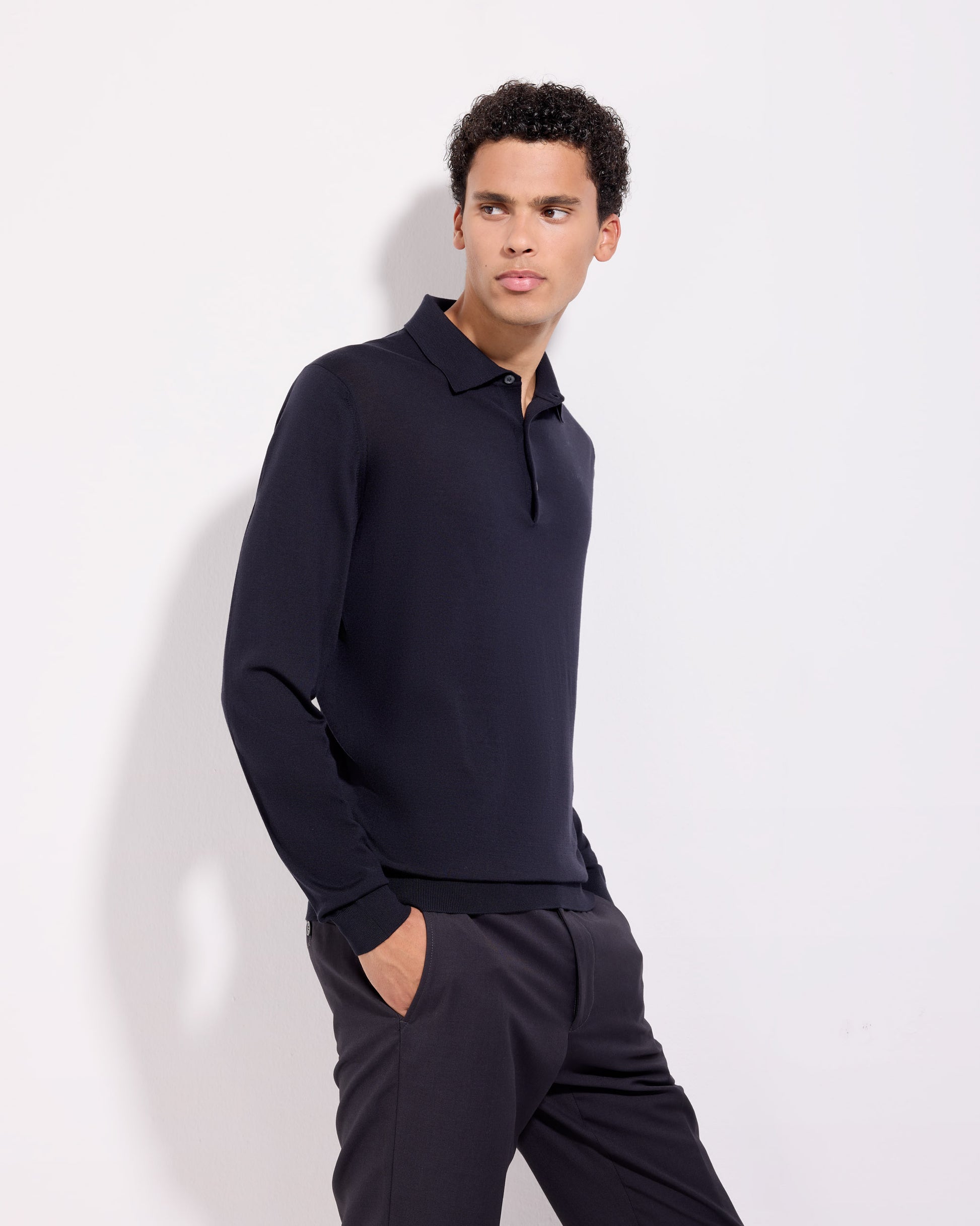 Maglia a polo Blu navy | Filippo De Laurentiis