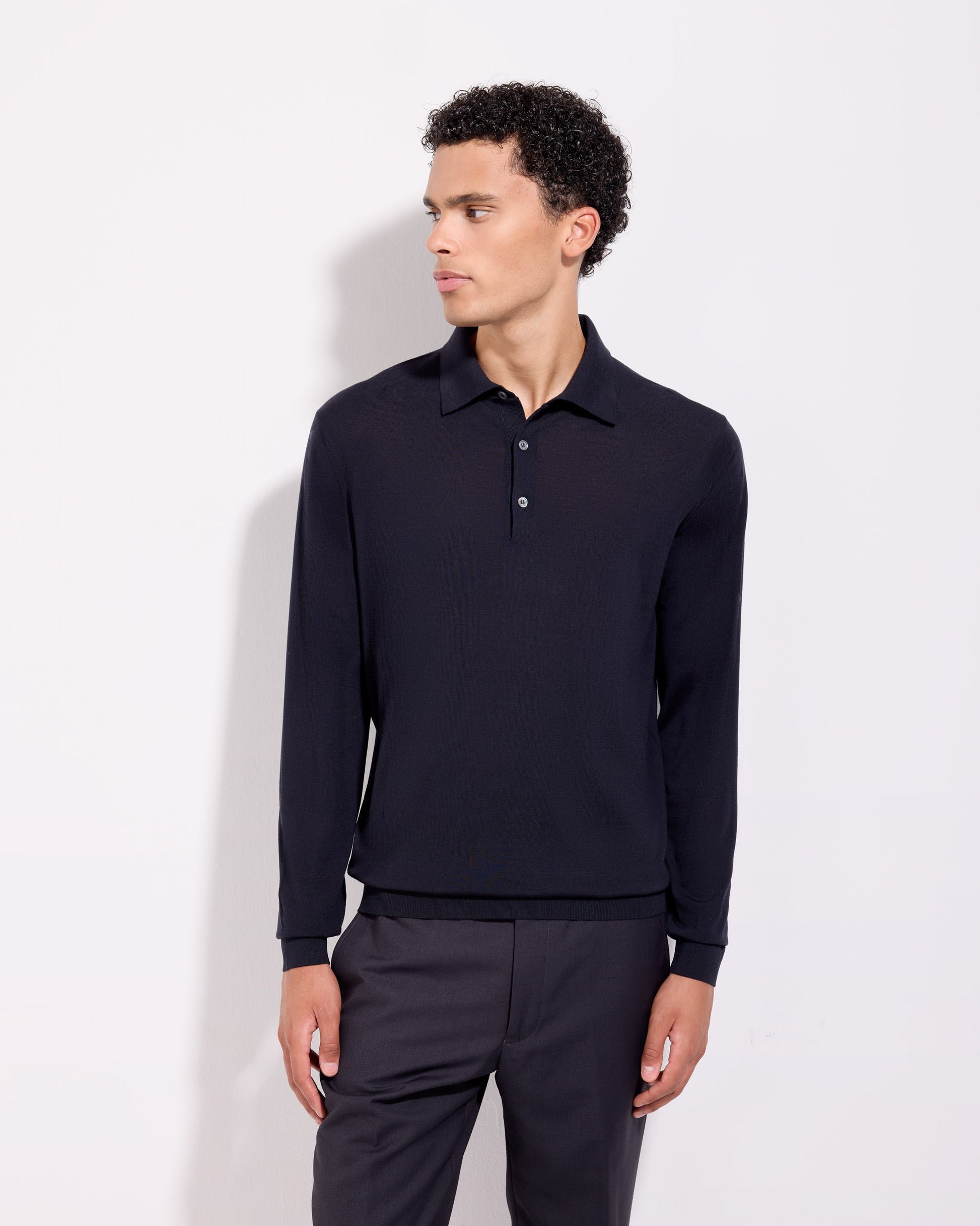 Maglia a polo Blu navy | Filippo De Laurentiis