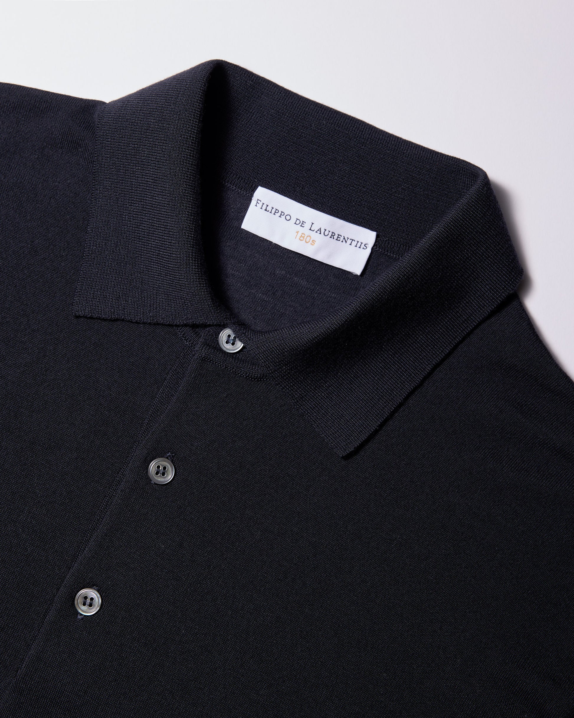 Maglia a polo Blu navy | Filippo De Laurentiis