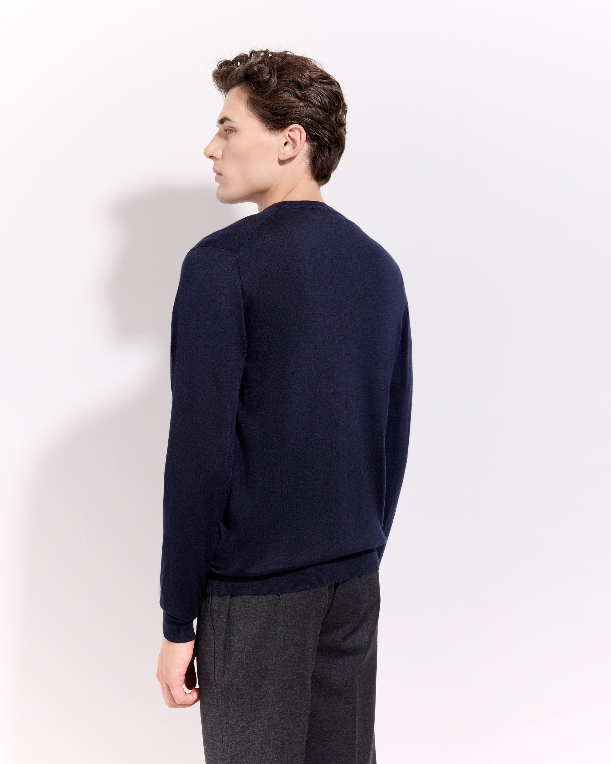Scollo v Blu navy | Filippo De Laurentiis