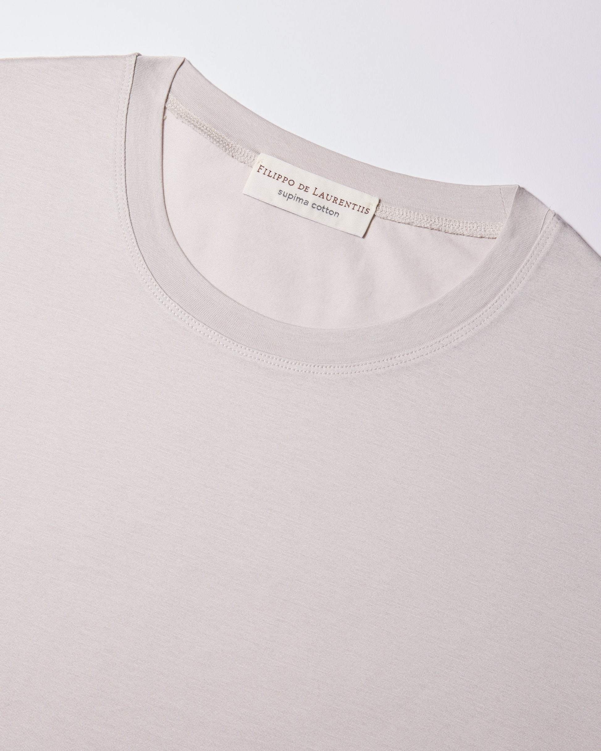 T-shirt Avorio | Filippo De Laurentiis